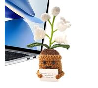 Lámpara de escritorio floral hecha a mano, de los valles, luz de estado de ánimo eterno, rayo de mesa de pétalos , accesorio de habitación, regalo botánico para