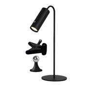 Lámpara de escritorio inalámbrica, luz magnética recargable, LED 4 en 1 con modos regulables, accesorio portátil ajustable para espacios modernos, elementos esenciales del estilo de vida del hogar, lá