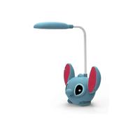 Lámpara de escritorio LED Aoger Disney Stitch con sacapuntas, plegable, bonita, recargable por USB