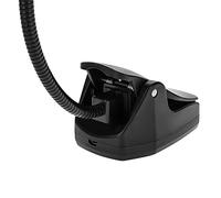 Lámpara de Escritorio LED Flexible con Cuello de Cisne, Lámpara de Escritorio de Lectura Portátil para Dormitorio con Clip de 9 LED, Luz para Atril