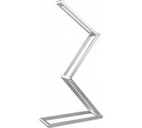 Lámpara de escritorio LED, lámpara de mesa plegable de aluminio con regulador de intensidad y luz diurna para oficina, luz de lectura recargable par