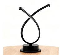 Lámpara De Escritorio - LED Regulable 3 Modos Arte Abstracto - Lámpara De Escritorio LED Con Decoración Moderna | Para Decoración Del Hogar, Dormitorio, Sala De Estar, Oficina, Apartamento, Navidad,