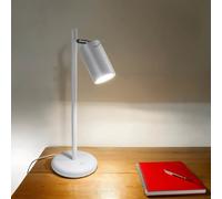 Lámpara de mesa Ring blanca