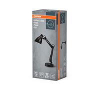 Lámpara De Escritorio OSRAM E27 De Metal Negro Ajustable H:40 Cm