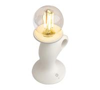 Lámpara de escritorio retro, lámpara de mesa con luz de vela decoración retro - Luz nocturna ajustable para tienda, habitación infantil, dormitorio, restaurante, hotel, mesilla de noche, bar, oficina