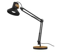 Lámpara de escritorio Unilux Baya LED negro/bambú