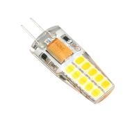 Lámpara de esquinas LED G4 AC/DC12V-24V dimmable 2835 10 lámparas 20 lámparas esferas mini luz 3pcs 20LED-5W Luz blanca 6500K