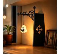 Lámpara De Estantería Fantasma De Halloween, Linterna Estantería Fantasma | Protección Ocular, Bonito Lámpara De Lectura Fantasma, Vintage Iluminación Decorativa Estantería, Para Amantes Los Libros