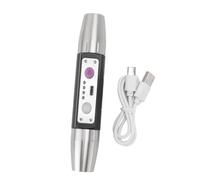 Lámpara de evaluación de Jade de Doble Extremo con 4 Fuentes de luz, antorcha para la identificación de Joyas, Linterna Recargable por USB con luz Blanca, Amarilla y UV365/UV395