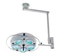 Lámpara de Examen Médico LED Médicos de 5 Orificios, Luz de Examen Sin Sombras, Atenuación Continua con Cabezal Giratorio para Odontología, Ginecología y Veterinaria