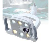 Lámpara De Examen Quirúrgico De 9 W, Luz LED Para Examen Médico, 6 Cuentas LED, Temperatura De Color Ajustable De 3500-5500 K, Control Táctil, Interfaz De 22 Mm, Para Ginecología, Otorrinolaringología