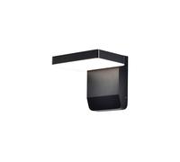 Lámpara de fachada LED ajustable 17W 2520lm 3000K negro 2944