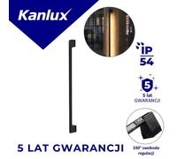 Lámpara de fachada LED lineal D 09 8W NW-B 350lm YALTE 38894