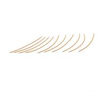Lámpara de filamento flexible blanco cálido de 2200 K para proyectos decorativos de bricolaje, 3 V, 10 piezas de material FPC (130 mm)