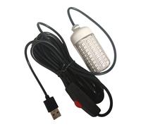 Lámpara de genérica - linternas de 8 W de alta luminosidad con puerto USB | Luz verde atractiva para peces con cable impermeable de 5 metros, para Calmar Caballa Bonite en