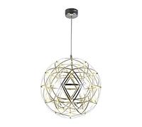 Lámpara de gitano moderna y simple lámpara de acero inoxidable lámparas esféricas de acero inoxidable para la sala de estar de la sala de estar de la sala de estar de la sala de decoración de la