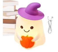 Lámpara de Halloween Lámpara Fantasma USB Recargable Portátil Lindo Colorido