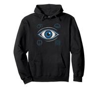 Lámpara De Hendidura Oftalmólogo Examen Ocular Médico Ojos Sudadera con Capucha