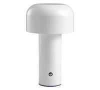 Lámpara de Hongo, Lámpara de Mesita de Noche, Luz de Noche de Hongo con Luz LED 3 Colores, Linda Lámpara de Noche Pequeña para Sala de Estar/bar/dormitorio/mesita de Noche/estudio (Blanco)