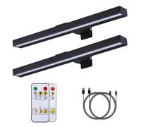 Lámpara de imágenes inalámbrica con mando a distancia, lámpara de imágenes con mando a distancia, 16 pulgadas, recargable, lámpara de pintura con 3 modos de iluminación para pintar, metal