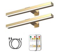 Lámpara de imágenes inalámbrica con mando a distancia, lámpara de imágenes con mando a distancia, 16 pulgadas, recargable, lámpara de pintura con 3 modos de iluminación para pintar, metal
