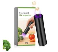 Lámpara de inspección UV alimentos - material ABS | Inspector UV herramienta de prueba frutas verduras, portátil seguridad alimentaria para padres cocina picnic camping hotel restaurante higiene