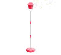 Lámpara de jardín con antorcha de burbujas, soporte para fabricante de burbujas - Máquina de fabricación de burbujas de pie con luces - Decoración de altura ajustable inalámbrica para la atmósfera de