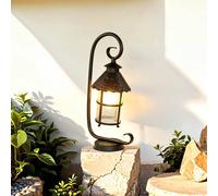 Lámpara De Jardín Exterior Rustica TOURNAI 54Cm Resistente A La Lluvia E27