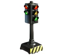 Lámpara de juguete semáforo señal de tráfico cámara para niños con cambio de luz para tráfico de coches y peatones Peso: 40 g Tamaño del producto: aprox. 12,5 x 4 cm Material: ABS