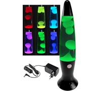 Lámpara de lava 40cm 230V cable 1,5m con interruptor CTL-FUNKY luz decorativa LED RGB luz negra