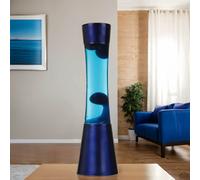 Lámpara De Lava Azul G9 39 Cm Retro Incl. Bombilla Lámpara De Mesa RINGO