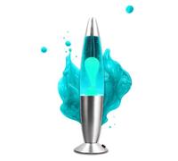 Lampara De Lava Azul | Lampara Lava | Lavas Lamp | Lámpara De Lavas Grande 38 Cm | Ideal Para Meditación | Efecto Relajante | Decoración Habitación, Salón, Sala De Estar | Regalo Original