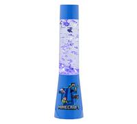 Paladone Minecraft Flow Lamp Lámpara De Mesa Azul