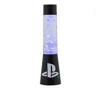 Lámpara de Lava con Purpurina PlayStation, Lámpara de Flujo para Iluminación de Ambiente, 33 cm