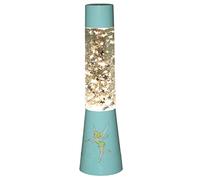 Lámpara con Purpurina Campanita - Lámpara de Decoración para Niñas, Luz Ambiental 35 cm