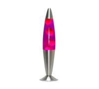 Lámpara De Lava Magma Lámpara De Mesa Lila Roja 42 Cm Retro Con Bombilla JENNY