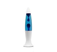 Lámpara de lava ROXY A:40 cm liquido azul turquesa y cera verde con interruptor de diseño retro G9 incl. idea de regalo para el salón