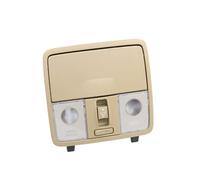 Lámpara de lectura de coche con interruptor de techo corredizo para Kia Forte, consola superior interior del coche, lámpara de lectura, A-beige, con tragaluz (contragaluza/A-beige)