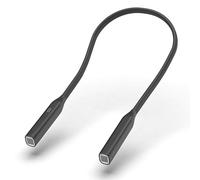 Lámpara de lectura de cuello recargable LDAUYZLING con 3 colores de brillo ajustable, lámpara de escritorio que cuida la vista, brillo regulable sin escalonamientos, brazos