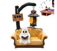 Lámpara de lectura fantasma LED decoración de escritorio para Halloween
