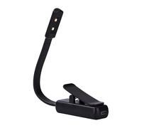Lámpara de lectura - Luz LED para libros | Luces portátiles recargables con abrazaderas | Cuello Flexible Para Cama Estudio Viajes Camping | Luz nocturna para el cuidado de los ojos | Linterna con cli
