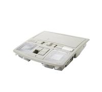 Lámpara de Lectura para Mazda 6 2009-2013 GS4C-69-970D-75 Interruptor de luz de Lectura para Techo corredizo Gris Consola Superior hacia Abajo