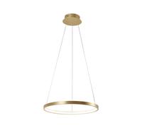 Lámpara De LED Metal Anillo Oro Ø39 CM 3000K 2450Lm Mesa Comedor Pendelleuchte