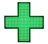 Lámpara de letrero de neón de cruz médica para farmacia, luz dispensaria interior verde con interruptor de tracción para negocios de farmacias, escaparates, decoración del hogar