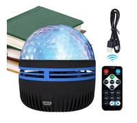 Lámpara de luces del norte, proyector de luces boreales y ondas con control remoto, luz de proyector norte para dormitorio, luces nocturnas de ondas con 14 colores cambiantes, lámpara LED para