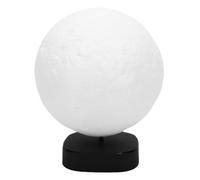 Lámpara de Luna con Sensor de Luz y Sensor de Sonido, Lámpara de Mesa Decorativa de Luna, Opción de Operación Manual, Ideal para Sala de Estar, Luz de Noche de de 5.5"