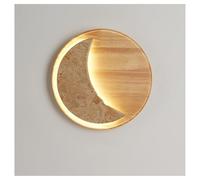 Lámpara de Luna Creativa, Accesorios de iluminación de la Cama del Dormitorio, luz de Lectura de Pared de Piedra de Cueva Amarilla, luz cálida monocromática, para Salas de Estudio Vidas, pasillos,