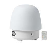 Lámpara de luna genérica, Bedside Night Light, 4,33 x 4 x 33 x 4,92 pulgadas Wireless Speaker, ajustable Brightness with Remote, regulable Lighting for Kids, Bedroom, Nursery, Dorm, Desk, Travel and