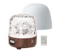Lámpara de luna genérica, Bedside Night Light, 4,33 x 4 x 33 x 4,92 pulgadas Wireless Speaker, ajustable Brightness with Remote, regulable Lighting for Kids, Bedroom, Nursery, Dorm, Desk, Travel and