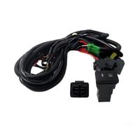 Lámpara de luz antiniebla con arnés para Nissan para Tiida para Latio para Versa compatible con modelos 2005 2010 OEM B4070 ED500 pieza de repuesto